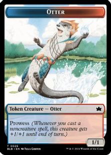 (025)《カワウソトークン/Otter Token》[BLB] 金
