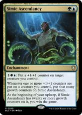 (260)《シミックの隆盛/Simic Ascendancy》[BLC] 金R