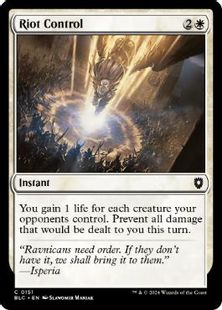 (151)《暴動鎮圧/Riot Control》[BLC] 白C