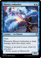 (167)《錯覚の伏兵/Illusory Ambusher》[BLC] 青U