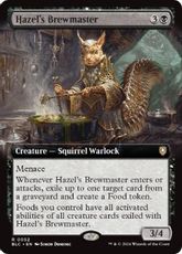 (052)■拡張アート■《ヘイゼルの醸造主/Hazel's Brewmaster》[BLC] 黒R