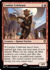 (194)《戦闘の祝賀者/Combat Celebrant》[BLC] 赤R