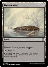 (292)《やせた原野/Barren Moor》[BLC] 土地U