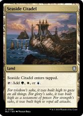 (329)《海辺の城塞/Seaside Citadel》[BLC] 土地U