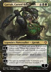 (099)■ボーダーレス■《呪われた狩人、ガラク/Garruk, Cursed Huntsman》[BLC] 金R