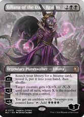 【Foil】(078)■ボーダーレス■《闇の領域のリリアナ/Liliana of the Dark Realms》[BLC] 黒R