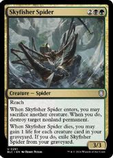 (261)《空漁師の蜘蛛/Skyfisher Spider》[BLC] 金U