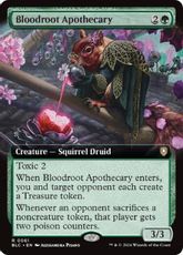 (061)■拡張アート■《血根の薬剤師/Bloodroot Apothecary》[BLC] 緑R