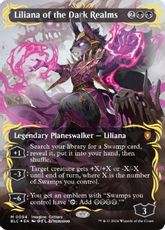 【レイズド・Foil】(094)■ボーダーレス■《闇の領域のリリアナ/Liliana of the Dark Realms》[BLC] 黒R