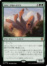 (226)《カロニアのハイドラ/Kalonian Hydra》[BLC] 緑R