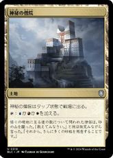 (318)《神秘の僧院/Mystic Monastery》[BLC] 土地U