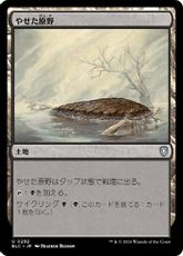 (292)《やせた原野/Barren Moor》[BLC] 土地U