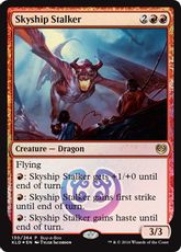 【Foil】《航空船に忍び寄るもの/Skyship Stalker》(BOXプロモ)[KLD-P] 赤R