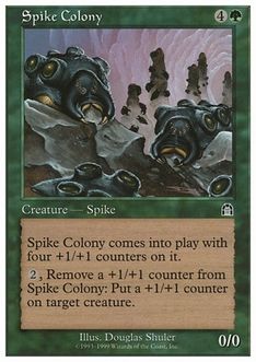 《スパイクのコロニー/Spike Colony》[BRB] 緑C