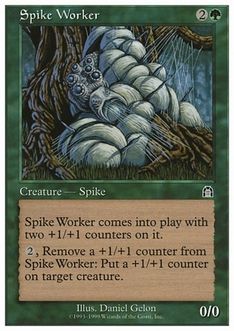 《スパイクの働き手/Spike Worker》[BRB] 緑C