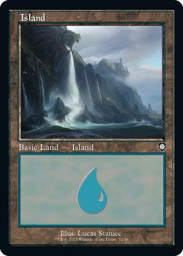 (032)■旧枠■《島/Island》[BRC-BF] 土地