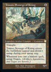 (170)■旧枠■《クルーグの災い魔、トラクソス/Traxos, Scourge of Kroog》[BRC-BF] 茶R