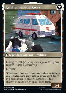 救命救急車、ラチェット