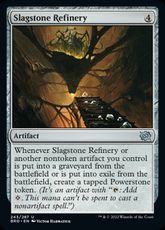 【Foil】(243)《金屑石の精錬所/Slagstone Refinery》[BRO] 茶U