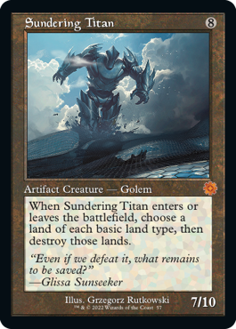 隔離するタイタン/Sundering Titan》[ARC] 茶R | 日本最大級 MTG通販