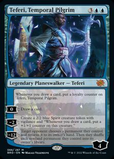 (066)《時間の旅人、テフェリー/Teferi, Temporal Pilgrim》[BRO] 青R