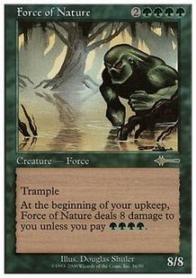 大地の怒り/Force of Nature》[BTD] 緑R | 日本最大級 MTG通販サイト 