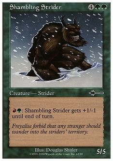 《Shambling Strider》[BTD] 緑C