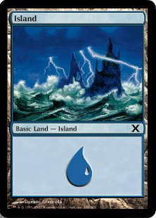 【Foil】(368)《島/Island》[10ED] 土地