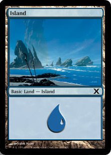 【Foil】(369)《島/Island》[10ED] 土地