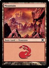 【Foil】(378)《山/Mountain》[10ED] 土地