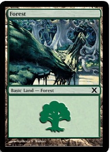 【Foil】(380)《森/Forest》[10ED] 土地