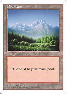 D)《山/Mountain》[5ED] 土地 | 日本最大級 MTG通販サイト「晴れる屋」