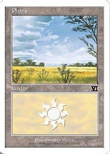 (333)《平地/Plains》[6ED] 土地