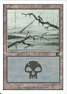 (340)《沼/Swamp》[6ED] 土地