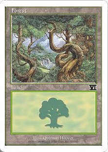 (347)《森/Forest》[6ED] 土地
