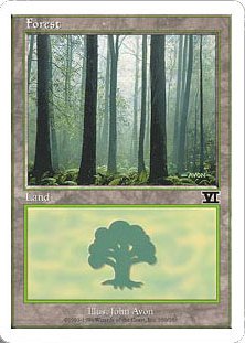 (350)《森/Forest》[6ED] 土地