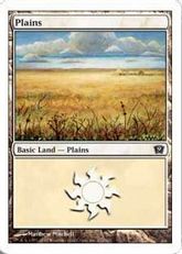 【Foil】(332)《平地/Plains》[9ED] 土地