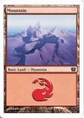 【Foil】(344)《山/Mountain》[9ED] 土地