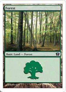 (349)《森/Forest》[9ED] 土地