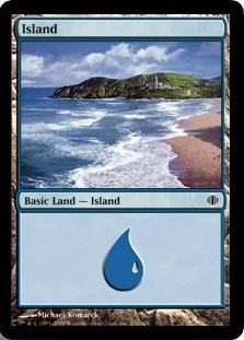 【Foil】(234)《島/Island》[ALA] 土地