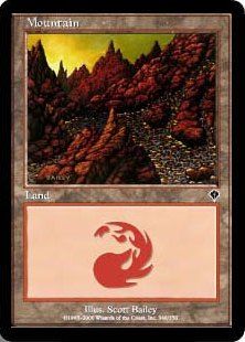 Foil】(346)《山/Mountain》[INV] 土地 | 日本最大級 MTG通販サイト 