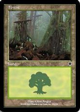 【Foil】(350)《森/Forest》[INV] 土地