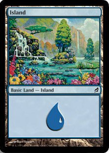 【Foil】(287)《島/Island》[LRW] 土地