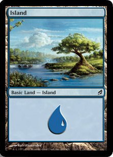 【Foil】(289)《島/Island》[LRW] 土地