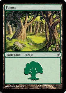 【Foil】(300)《森/Forest》[LRW] 土地