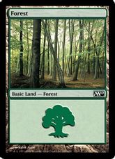 【Foil】(247)《森/Forest》[M10] 土地