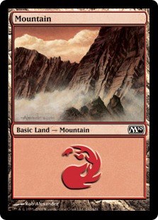 【Foil】(242)《山/Mountain》[M10] 土地