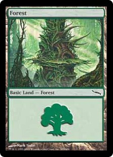 【Foil】(303)《森/Forest》[MRD] 土地