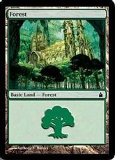 【Foil】(305)《森/Forest》[RAV] 土地