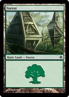 【Foil】(247)《森/Forest》[ROE] 土地